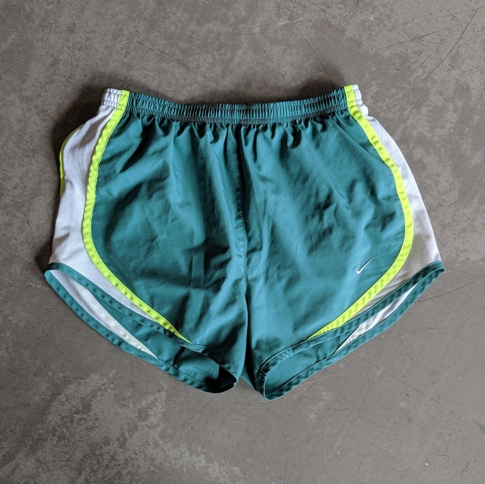 Green Nike Tempo Running Shorts